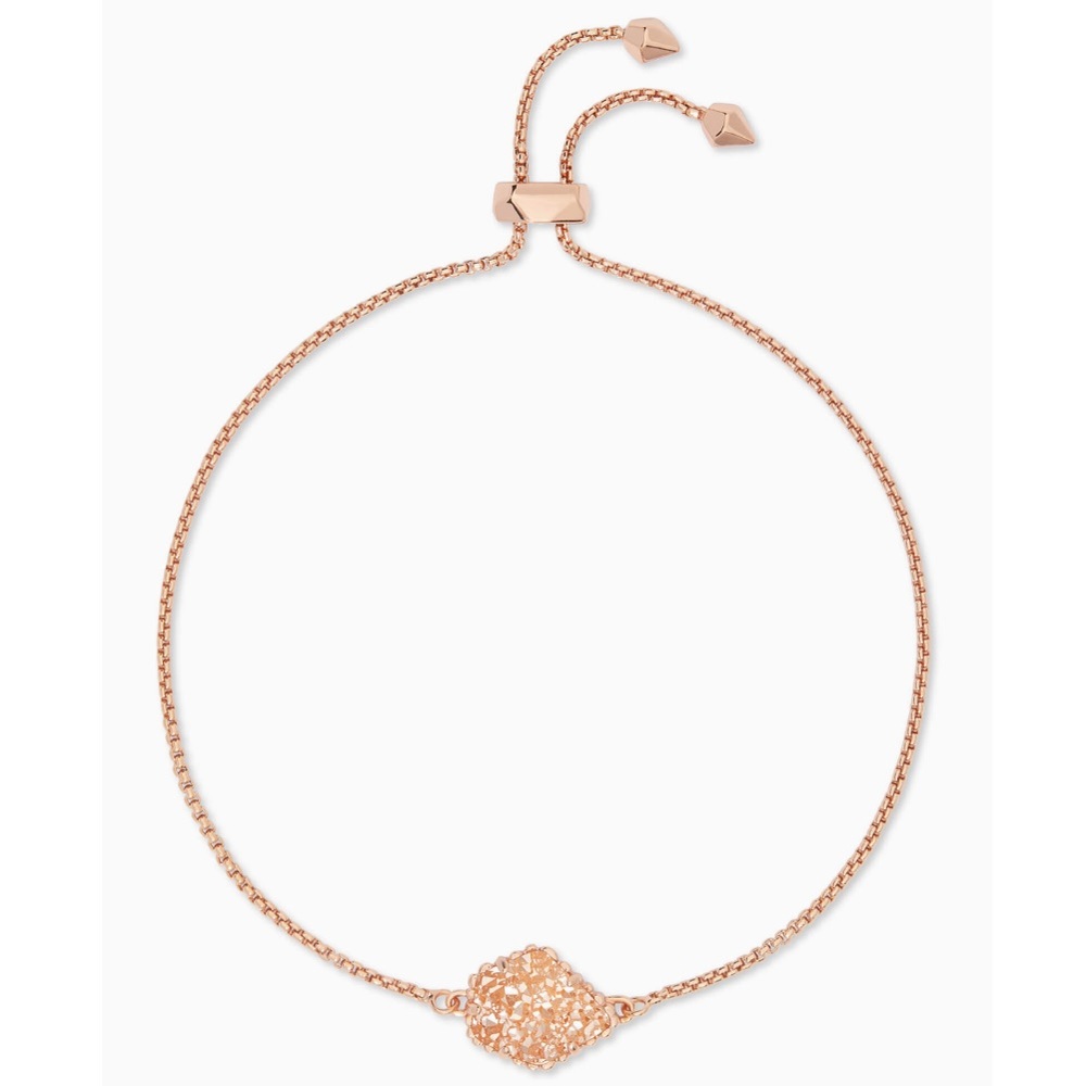 NWT Kendra Scott Adjustable Bracelet In Sand Drusy